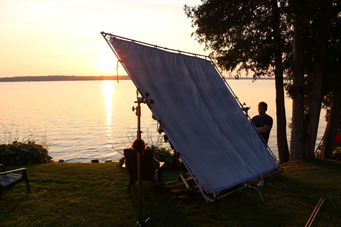Just Take a Look — production still