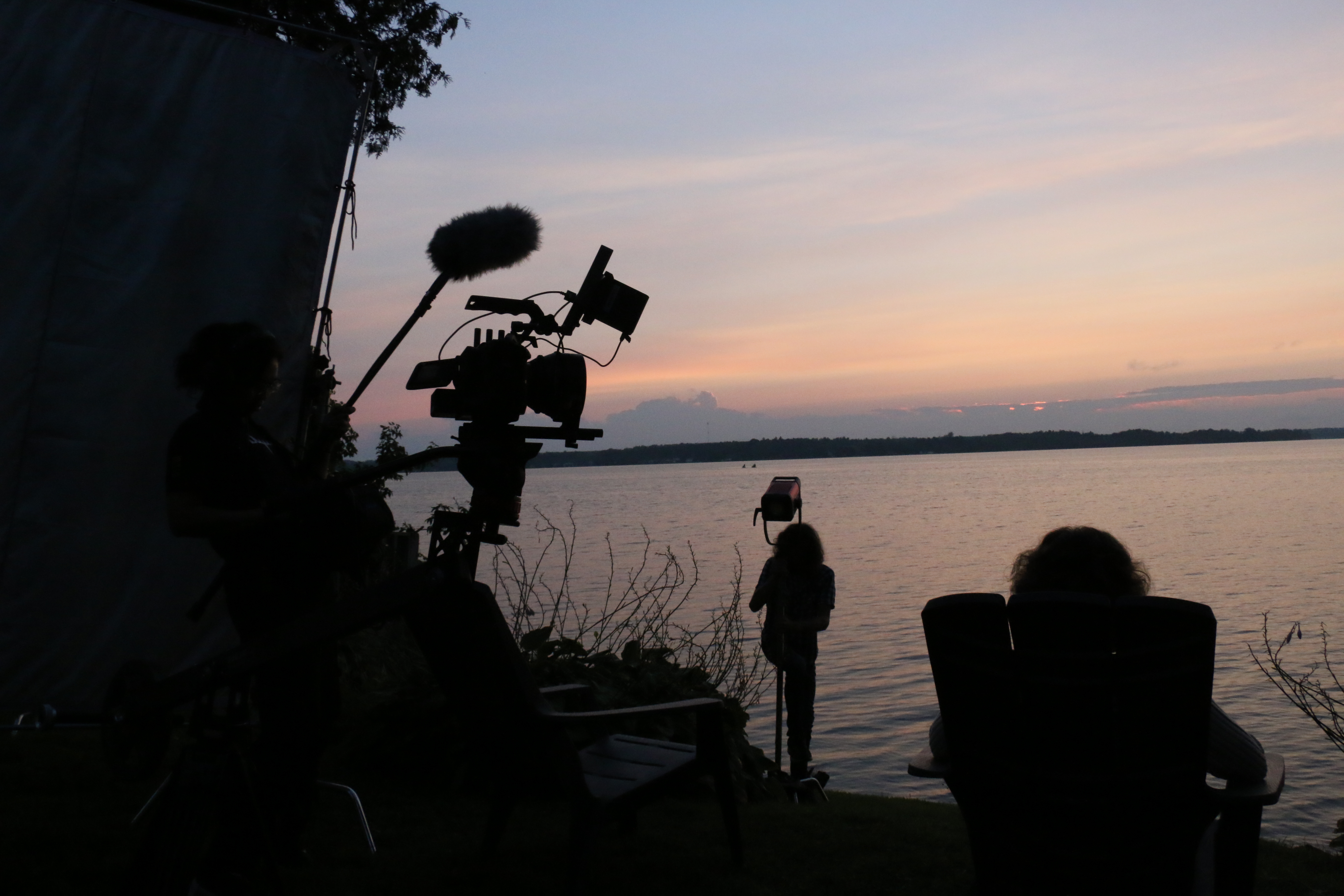 Just Take a Look — production still